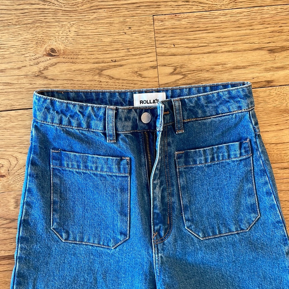 ROLLA’S high rise wide leg jeans size 26